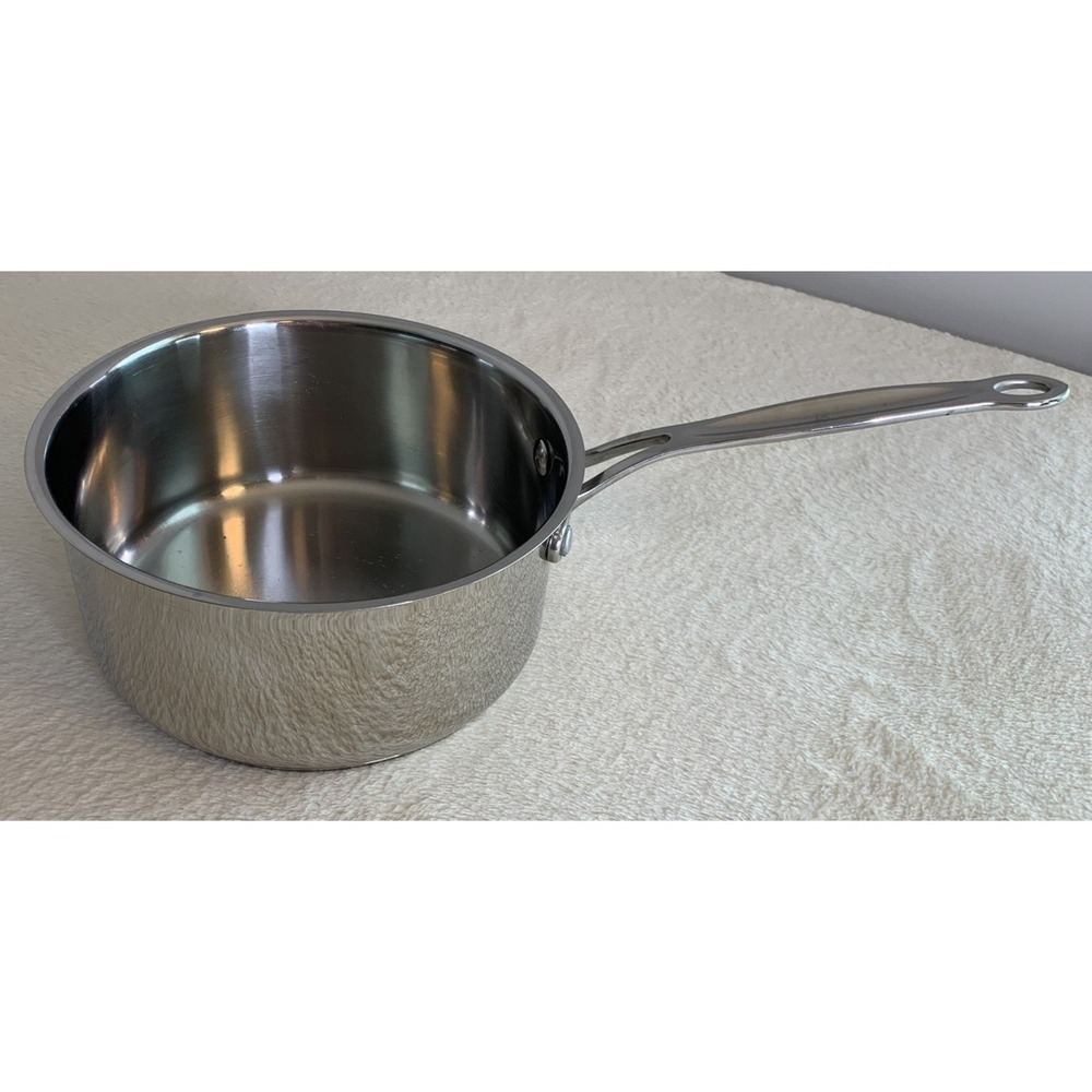 Cuisinart 3 Qt. Saucepan Model #7193-20 Stainless Steel No Lid FLAW